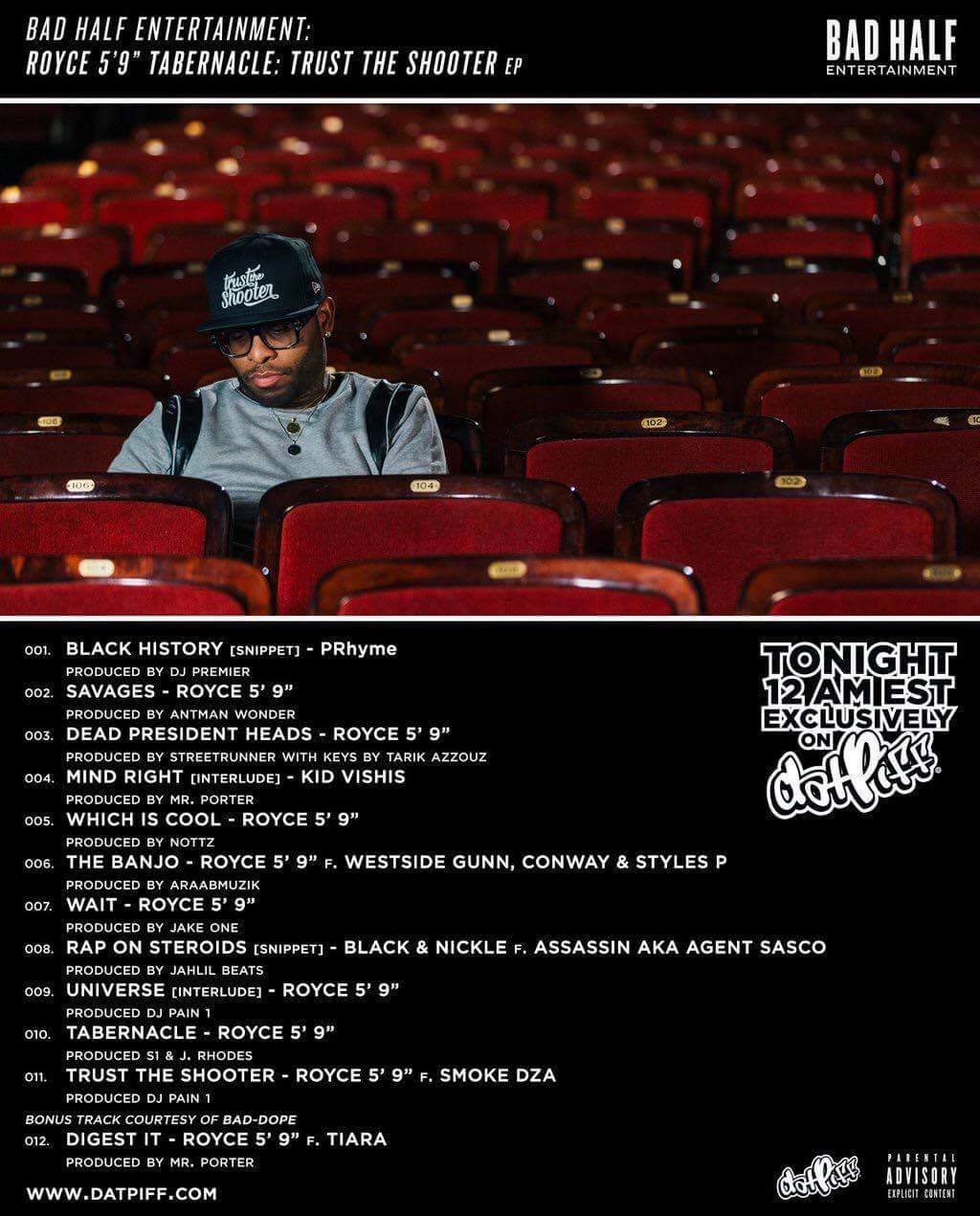 tabernacle trust the shooter tracklist