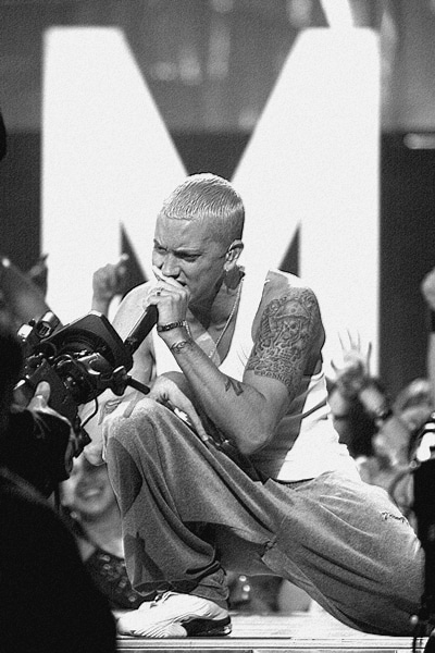 Eminem interprétant "The Way I Am" aux MTV Video Music Awards à New York