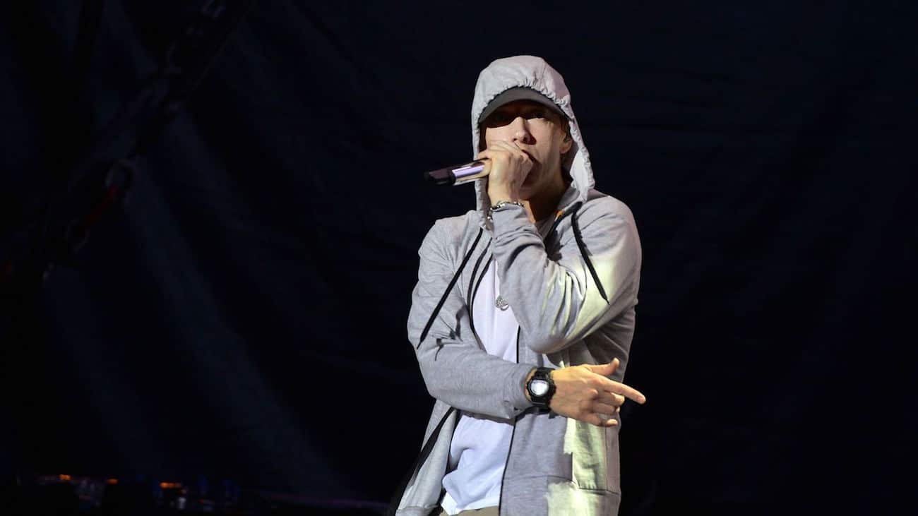 Rappeurs français concert Eminem Stade de France