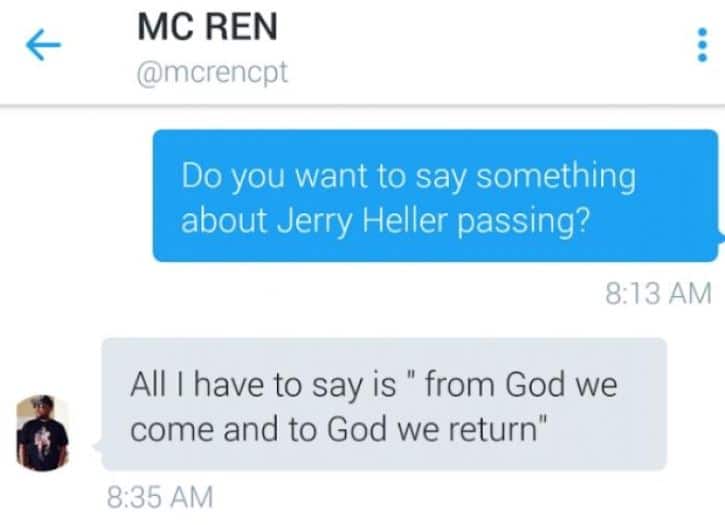 MC-Ren on Jerry Heller