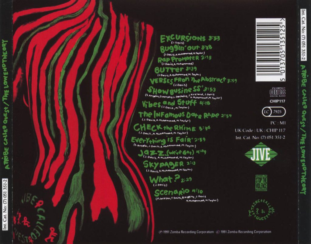 25 ans Low End Theory A Tribe Called Quest