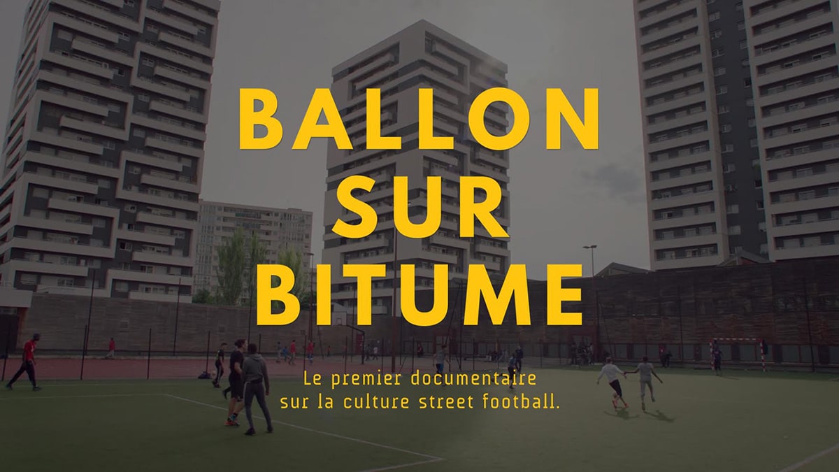 "Ballon sur bitume", un documentaire sur le rap et le football