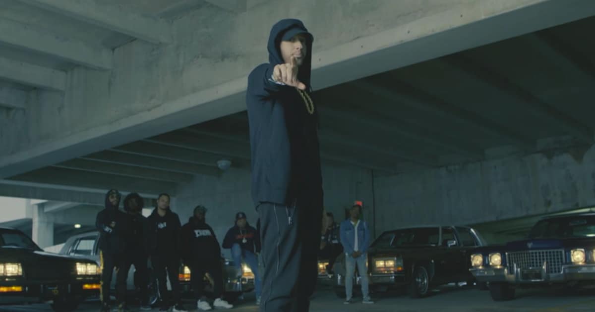 Eminem complètement enragé dans un freestyle contre Donald Trump