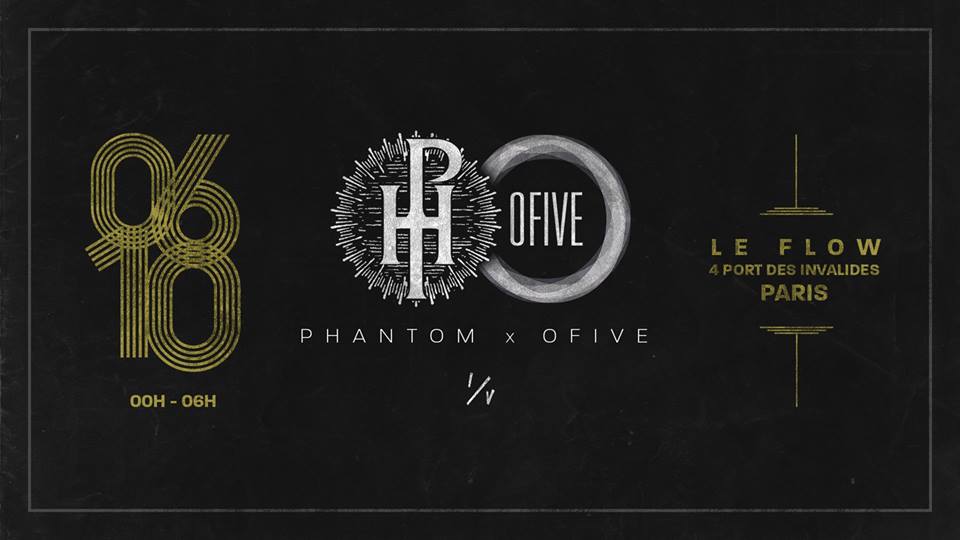 Gagnez vos places pour les soirées hip-hop "Phantom x OFive" organisées en octobre