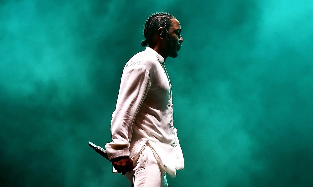 Kendrick Lamar live at Paris AccorHotels Arena Bercy in February