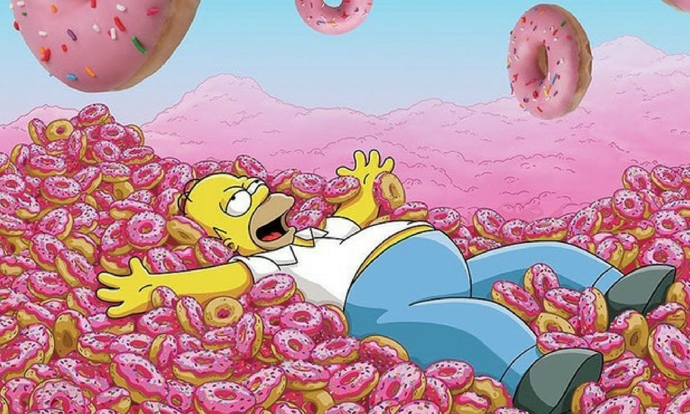 Vous pouvez désormais goûter le célèbre donut rose de Homer Simpson