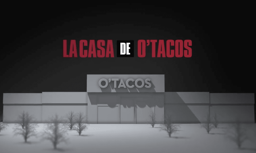 Ça va trop loin : O'Tacos lance sa série "La Casa De Papel"