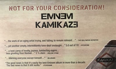 Eminem s'offre une publicité délirante pour répondre aux critiques de Kamikaze