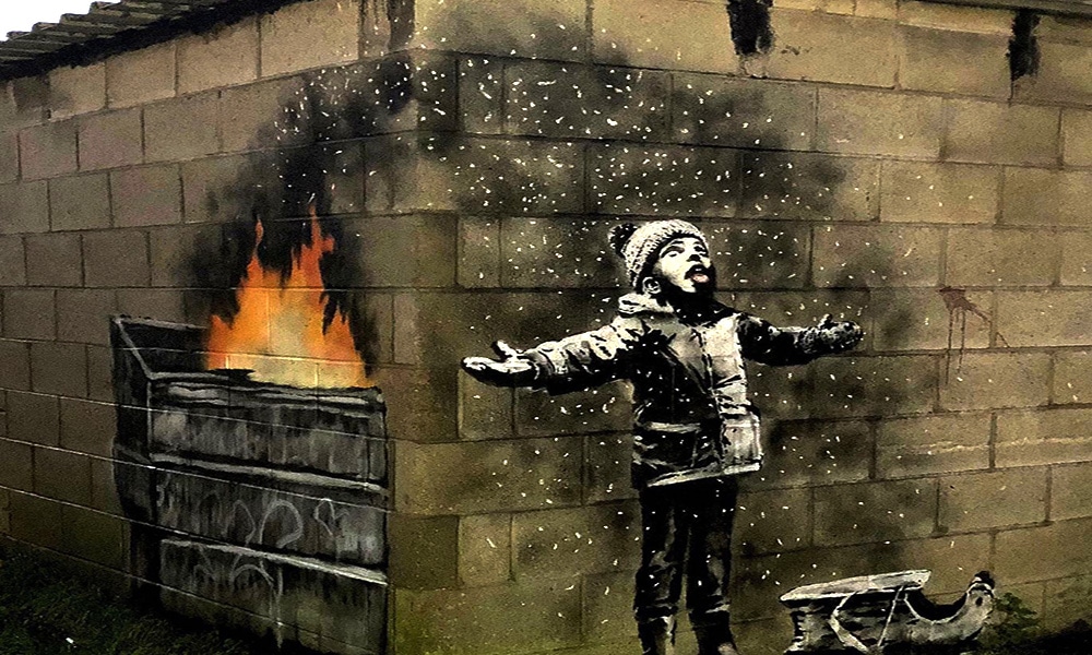 Banksy pollution