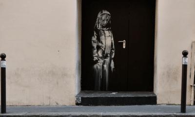 Indignation : l'oeuvre de Banksy en hommage aux victimes du Bataclan a été dérobée