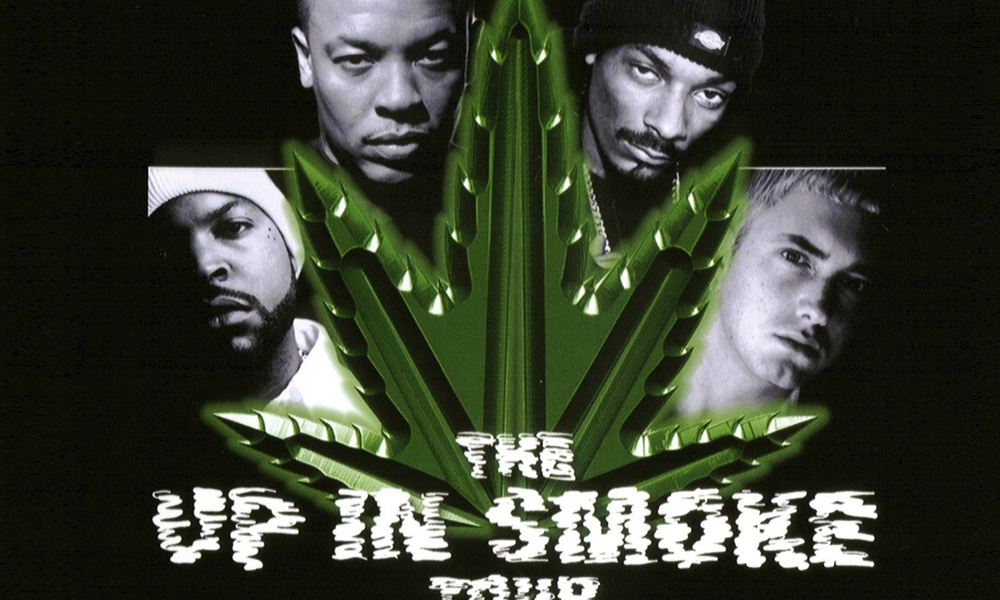 up in smoke tour poster