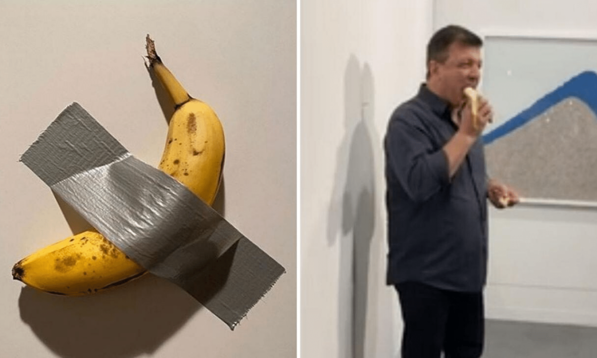 À Miami, la banane exposée à 120 000 $ a été mangée par un visiteur