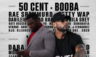 Booba et 50 Cent sur la même tête d'affiche, forcément ça fait parler