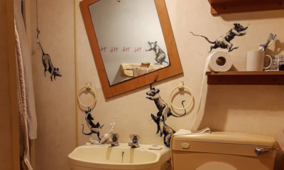 Postée sur son compte Instagram, Banksy régale la toile avec une nouvelle oeuvre d'art. Réalisée dans sa salle de bain, même confiné, le street artiste n'a pas perdu son sens de l'humour. 