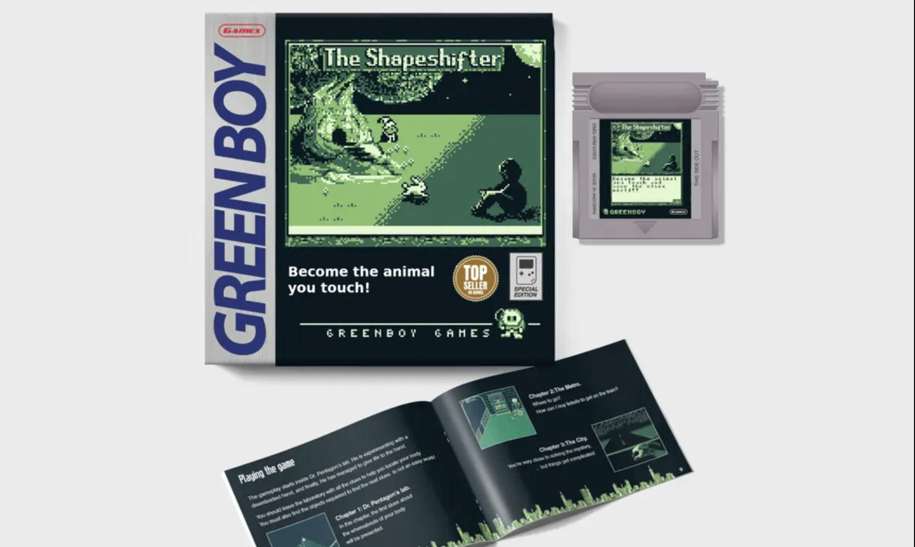 “The Shapeshifter” : un premier jeu exclusif à la Game Boy depuis… 1999