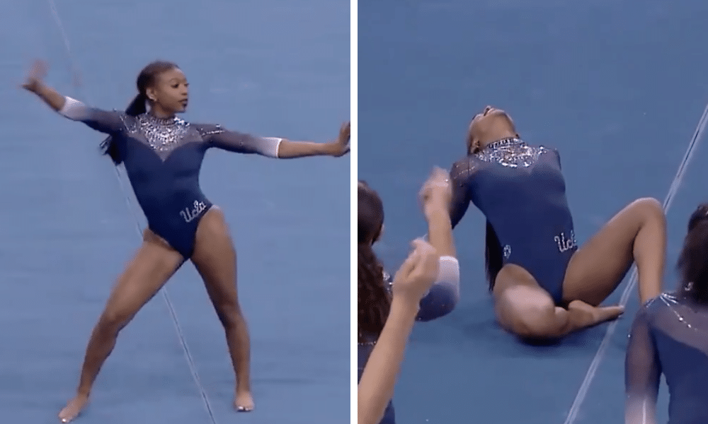 La gymnaste Nia Dennis livre une prestation virale sur Kendrick Lamar et 2Pac
