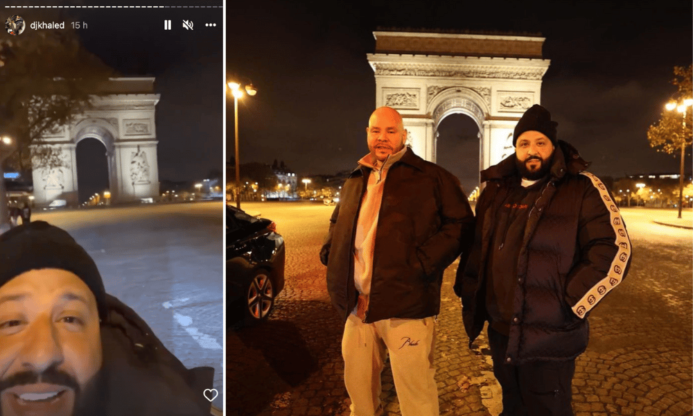DJ Khaled est à Paris pour la première fois, et en bonne compagnie